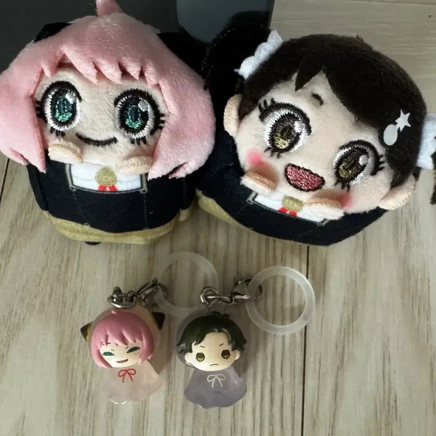 [BUNJANG] Spy x Family Mochi Kororing & Mejirushi Set (Anya, Damian, Becky) / 스파패 모찌코로링,메지루시 4종 일괄