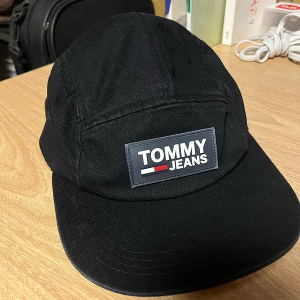 [BUNJANG] Vintage Tommy Hilfiger Black Ball Cap OS / 빈티지 타미진스 블랙 볼캡 OS