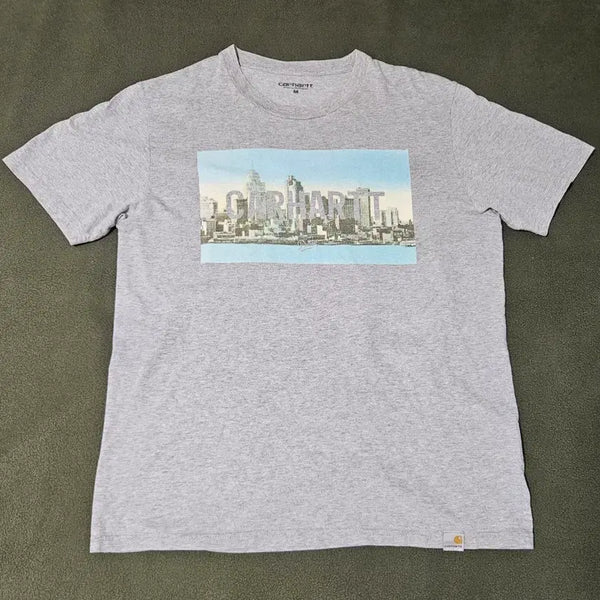 [BUNJANG] Carhartt WIP Detroit Skyline Short Sleeve T-Shirt M (100) / 칼하트wip 디트로이트 스카이라인 반팔 티셔츠 M(100)