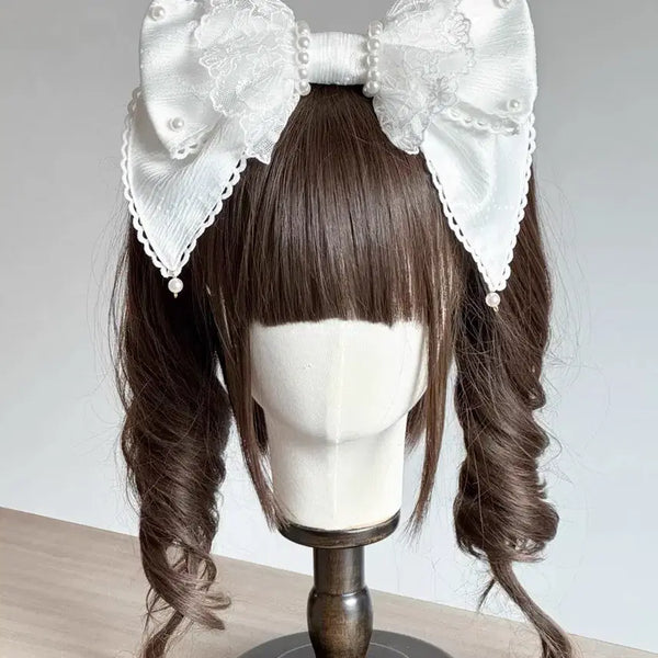 [BUNJANG] Blue Lolita Headdress / 로리타 중브 하늘색 카츄샤