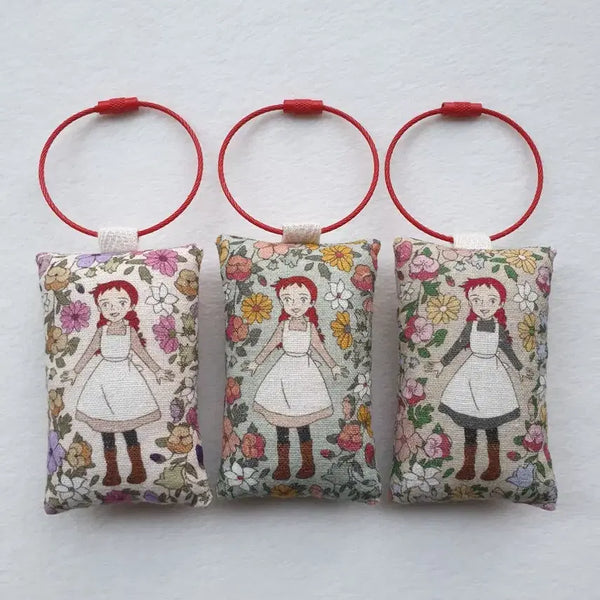 [BUNJANG] Handmade Anne of Green Gables Keyring/Bag Charm / [할인/~7.5(일)] 핸드메이드 빨간머리앤 키링/백참_개당