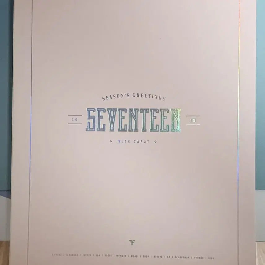 [BUNJANG] Seventeen 2018 Season's Greetings Calendar / 세븐틴 2018 시즌그리팅 시그