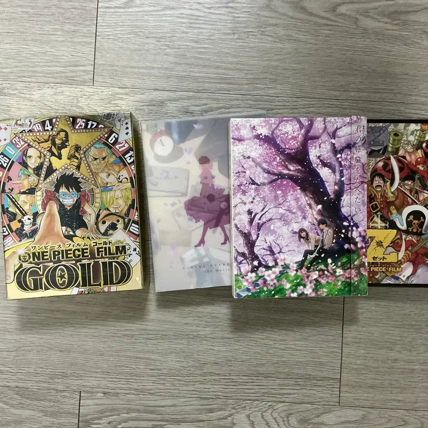 [BUNJANG] Violet Evergarden: The Movie, One Piece: Gold, One Piece: Z, I Want to Eat Your Pancreas Blu-ray Bundle / 원피스,너의 췌장을 먹고 싶어,바이올렛 에버가든 극장판 블루레이