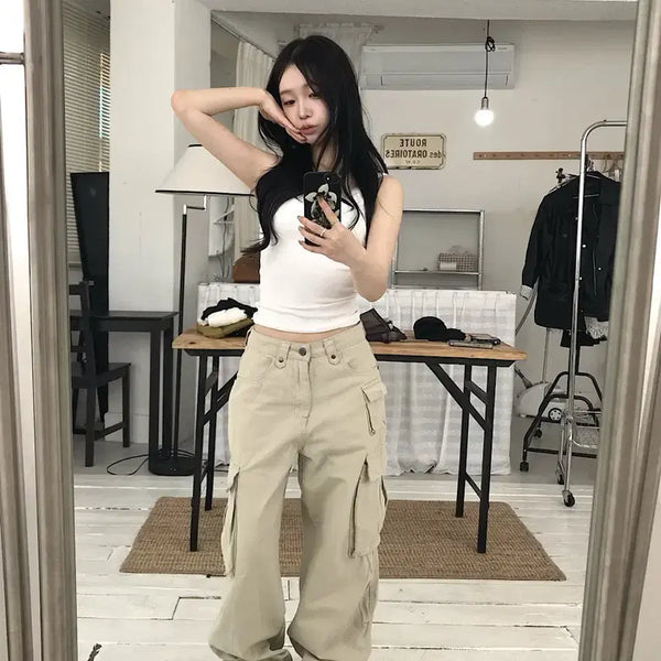 [BUNJANG] Kirev Wide Fit Cargo Pants / kirev 키레브 Wide Fit Cargo Pants 와이드핏 카고팬츠