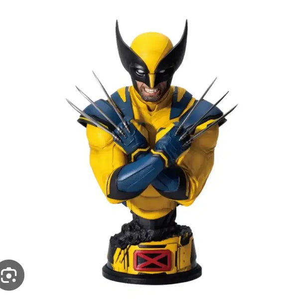 [BUNJANG] Happy Kuji Last One Marvel Deadpool & Wolverine Bust-Up Statue Wolverine / 해피쿠지 라스트원 마블 데드풀 울버린 버스트업 스테츄 울버린