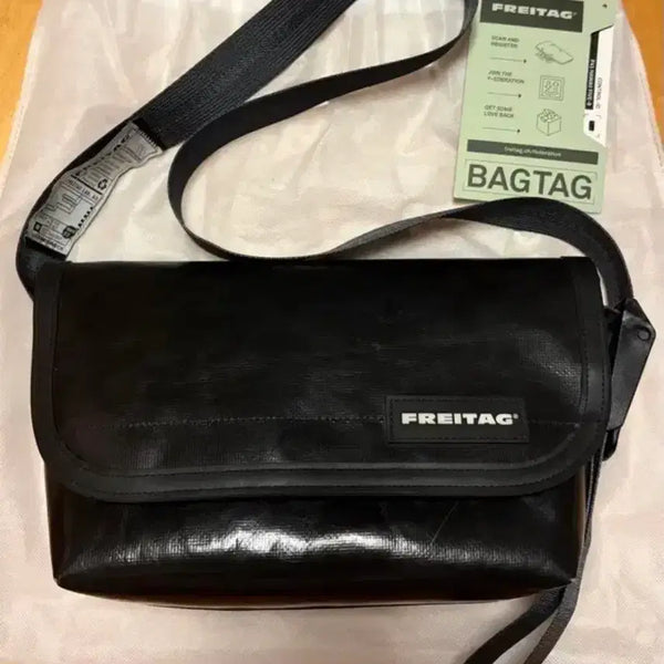 [BUNJANG]  Freitag Hawaii Five-O Messenger Bag / 프라이탁 하와이파이브오 올블랙