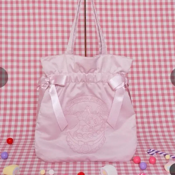 [BUNJANG] Maison de Fleur Mezzo Piano Tote Bag / 메종드플뢰르 메조피아노 토트백 가방 양산형 지뢰계 리즈리사 마즈 노에미