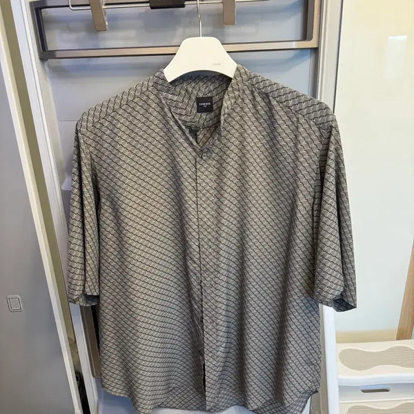 [BUNJANG] Edifice Pattern Shirt / 일본 EDIFICE 패턴 셔츠 105