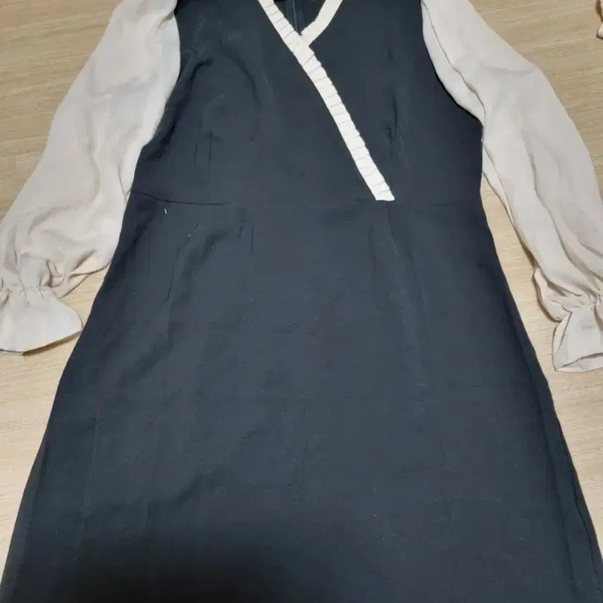 [BUNJANG] Maternity Long Dress Set (2 Pieces) / 임부복 원피스 2벌