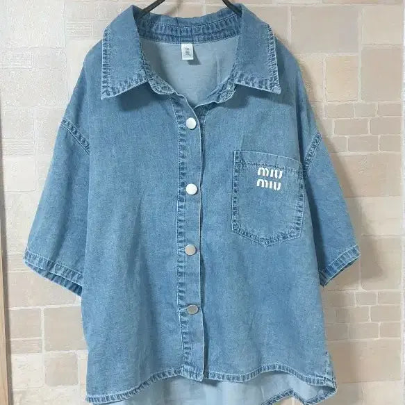 [BUNJANG] Women's Denim Shirt / 여성 청남방(새옷)