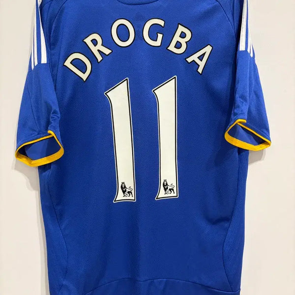 [BUNJANG] Chelsea 2008/2009 Home Drogba Jersey - Size Medium / 08/09 첼시 홈 드록바 유니폼 M