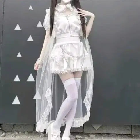 [BUNJANG] Gengbre Angelic Set Lolita Jirei-kei Subculture Nogenki / 중브 천사계 세트 로리타 양산형 지뢰계 서브컬쳐 노겐키