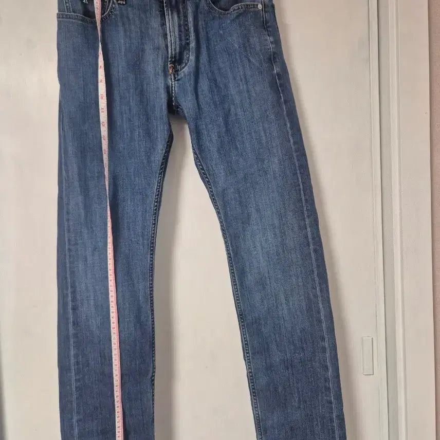 [BUNJANG] Calvin Klein Men's Slim Straight Jeans / (무료배송)캘빈클라인 남성 슬림 스트레이트 청바지