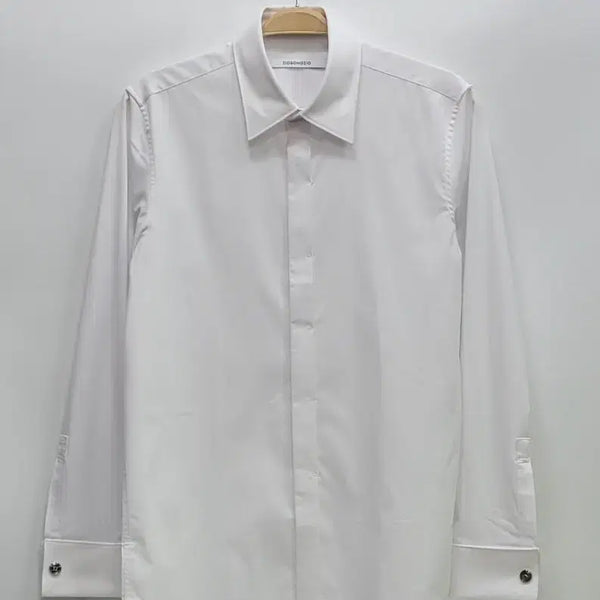 [BUNJANG] Ziozia 24SS French Cuffs Dress Shirt Men's 95 White / 지오송지오 24SS 프랜치 커프스 드레스 셔츠 / 남 95 화이트