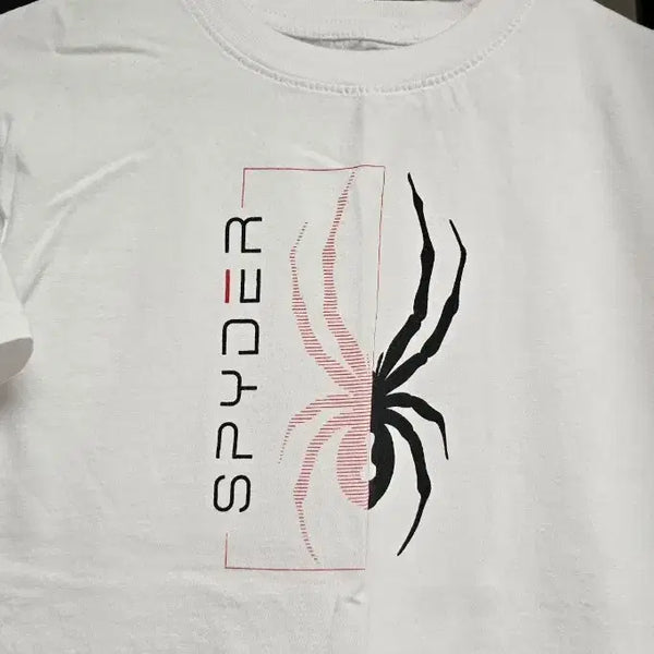 [BUNJANG] Spider White T-shirt / 스파이더 화이트 반팔티(거의 새거)