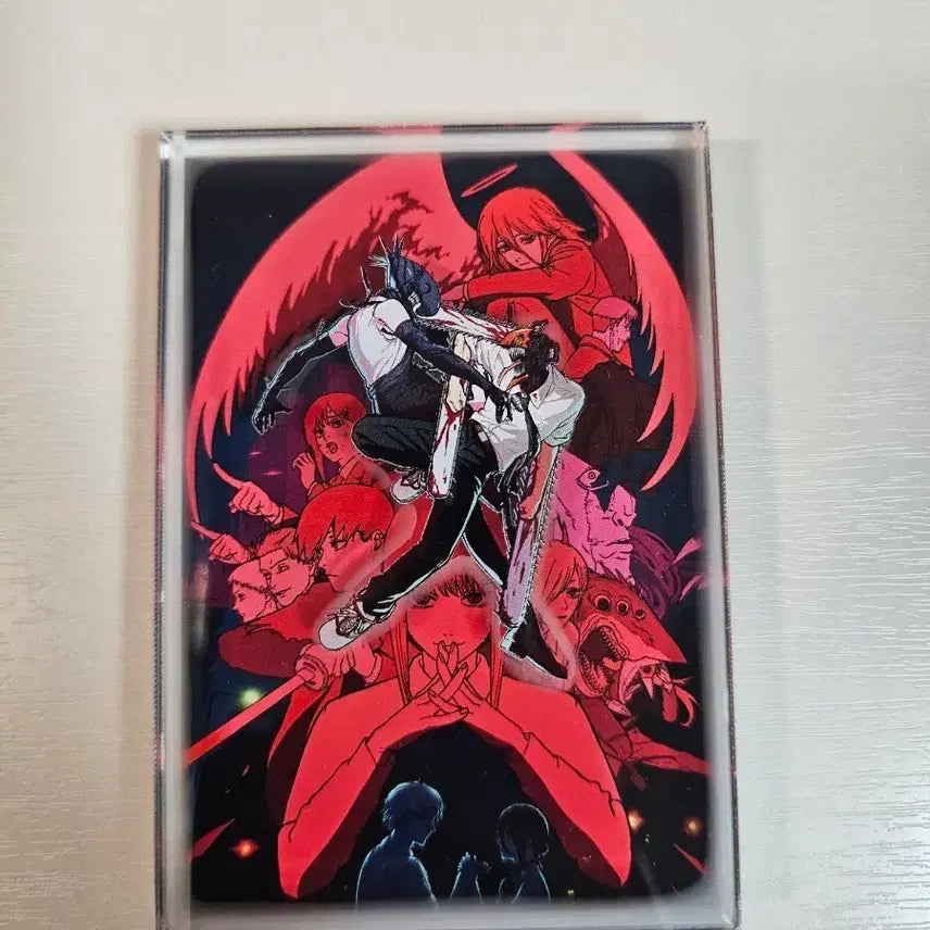 [BUNJANG] Chainsaw Man Pop-up Acrylic Block / 체인소맨 팝업 아크릴블록