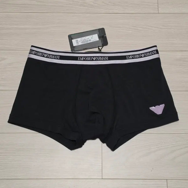 [BUNJANG] Emporio Armani Eagle Patch Black Boxer Briefs (M) / [M] Emporio Armani 팬티 Eagle Patch Black 드로즈 / 엠포리오 아르마니