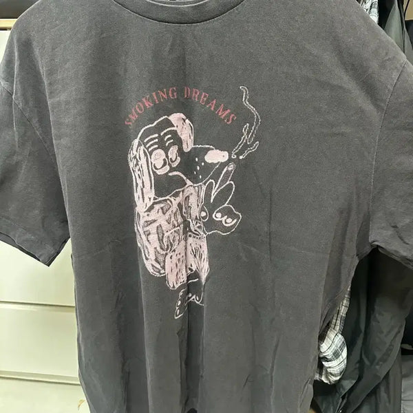 [BUNJANG] Polite Rieu Hank Blue Dog 3 T-Shirt / 폴리테루 행크 블루독 3
