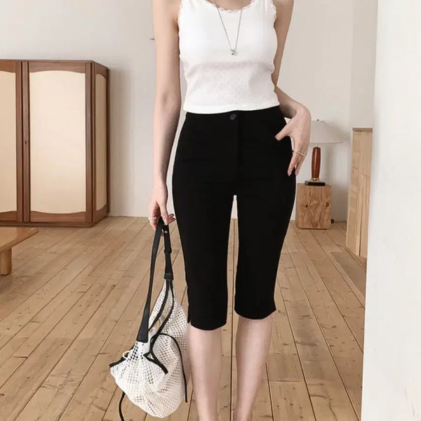 [BUNJANG] Nisum 5-Point Capri Pants / 니썸 5부 카프리 팬츠