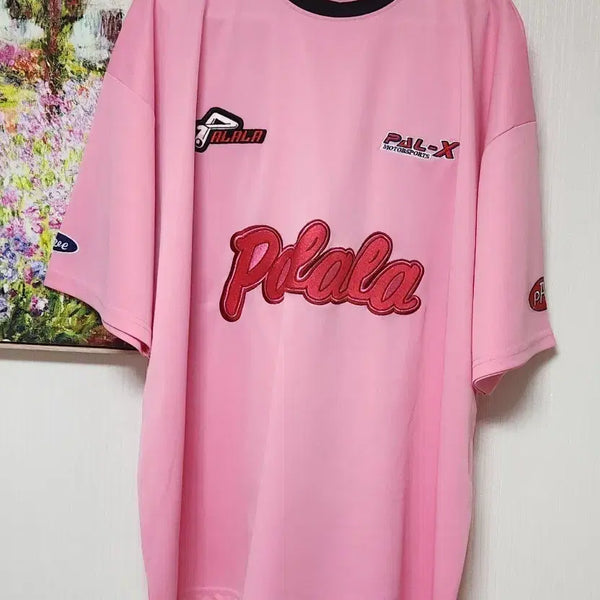 [BUNJANG] 99PRO Pink Short Sleeve T-Shirt / (새상품) 99PRO 핑크 반팔티