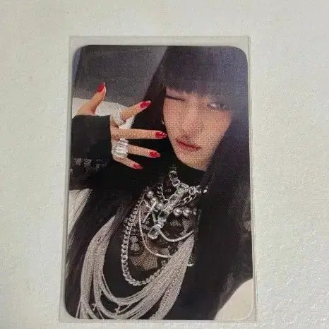 [BUNJANG] Ningning Rich Man NY Music Lucky Draw Photocard (Sealed) / 미개봉 닝닝 포카 팔아용
