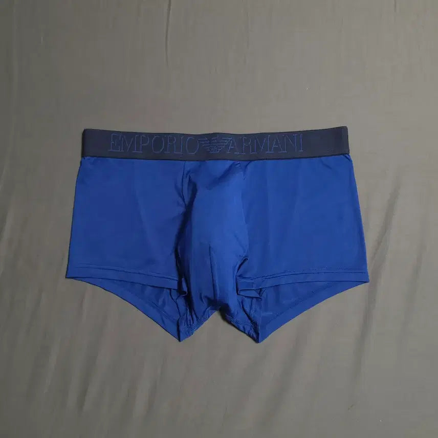 [BUNJANG] Emporio Armani Poly Blue Boxer Briefs / [S] Emporio Armani 팬티 Poly Blue 드로즈 / 엠포리오 아르마니