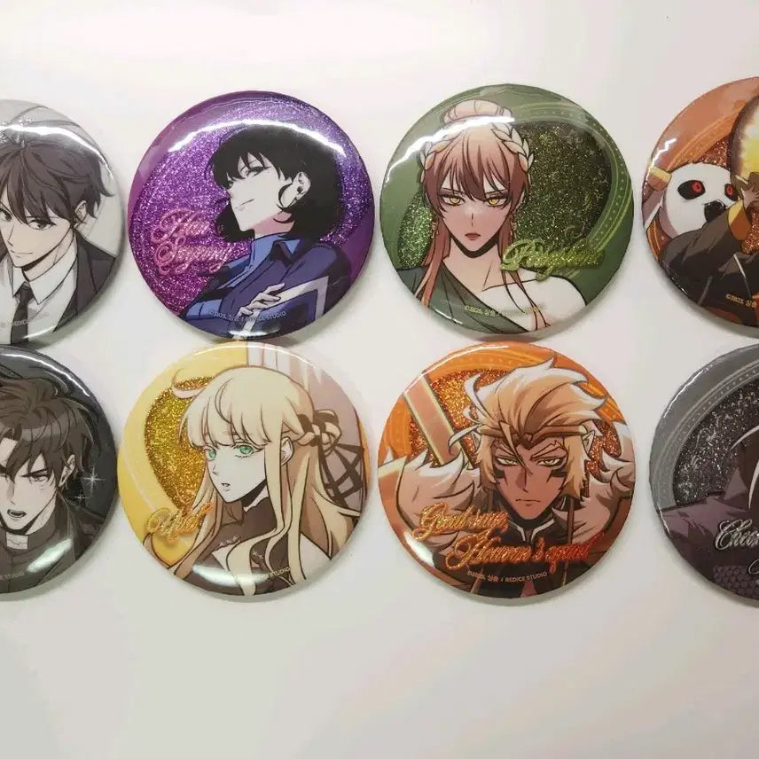 [BUNJANG] Omniscient Reader's Viewpoint Cornered Rat Collection Can Badge Set (Full Box) / 전독시 캔뱃지 박스포함 전지적 독자시점 구마전 풀박