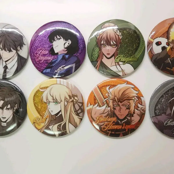 [BUNJANG] Omniscient Reader's Viewpoint Cornered Rat Collection Can Badge Set (Full Box) / 전독시 캔뱃지 박스포함 전지적 독자시점 구마전 풀박