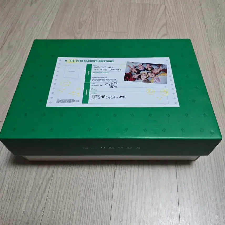 [BUNJANG] BTS V 2019 Season's Greetings Baby Photocard Full Set / 방탄 2019 시그 태형 베이비포토 풀셋양도. BTS 뷔