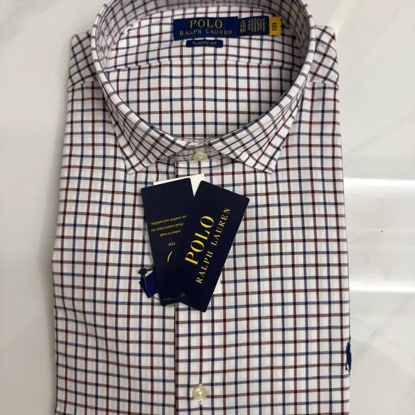 [BUNJANG] Polo Ralph Lauren Classic Fit Stretch Poplin Shirt Multicolored XL / [XL] 폴로 클래식핏 스트레치 포플린 셔츠