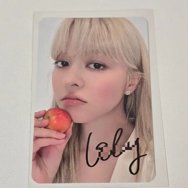 [BUNJANG] NMIXX Lily Signed Photocard / !!급전!!엔믹스 릴리 싸인 포토카드