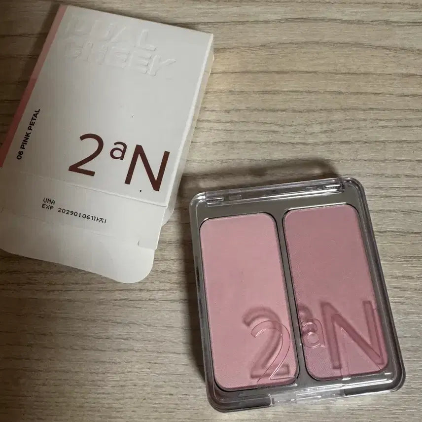 [BUNJANG] 2aN Dual Cheek 06 Pink Petal / 투에이엔 듀얼치크 06핑크페탈