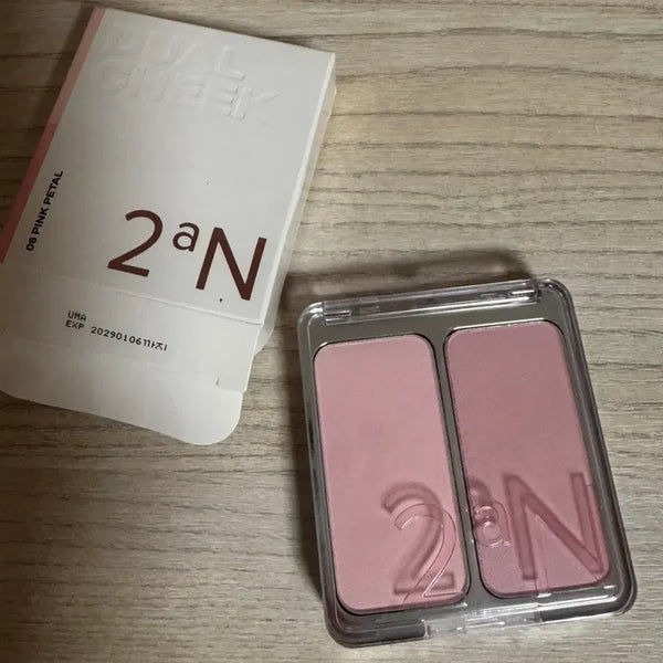 [BUNJANG] 2aN Dual Cheek 06 Pink Petal / 투에이엔 듀얼치크 06핑크페탈