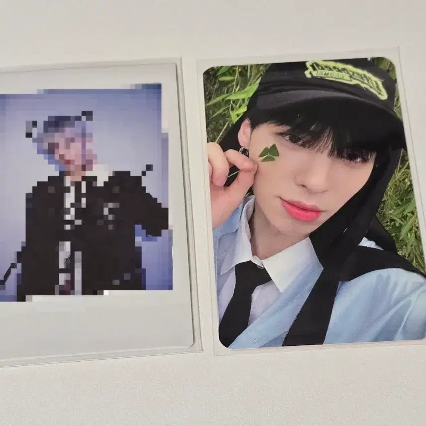 [BUNJANG] CIX BX Lee Byung-gon Signed Polaroid & Photocard Set / !!급전!!CIX BX 씨아엑 이병곤 싸인폴라 포토카드 세트