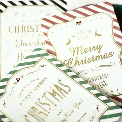 [BUNJANG] MARK'S Christmas Card Set (15 Pieces) / 일본 MARK'S 크리스마스 카드 15개 세트