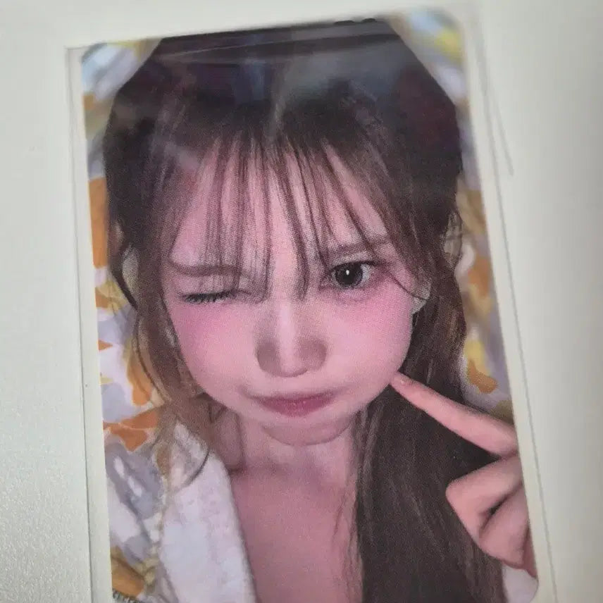[BUNJANG] IZNA SEBI SET THE TEMPO Mnet Plus Much Showcase POB Photocard / izna 이즈나 SET THE TEMPO 엠넷플러스머치  정세비