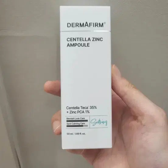 [BUNJANG] Dermafirm Centella Zinc Ampoule / 더마펌 센텔라 아연 앰플 새상품
