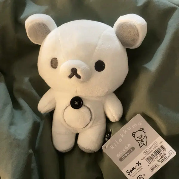 [BUNJANG] Monochrome Rilakkuma Korilakkuma Plush Doll / 모노크롬 코리락쿠마 누이구루미