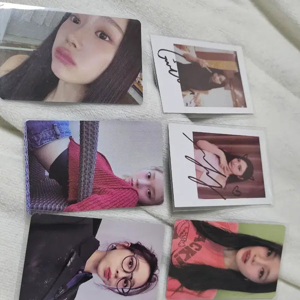 [BUNJANG] Aespa Karina Winter Giselle Photocard & Polaroid Bundle Set / 에스파 kms 포카