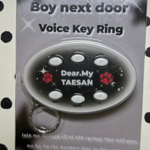 [BUNJANG] BOYNEXTDOOR Taesan Voice Keychain / 보넥도 태산 보이스키링양도