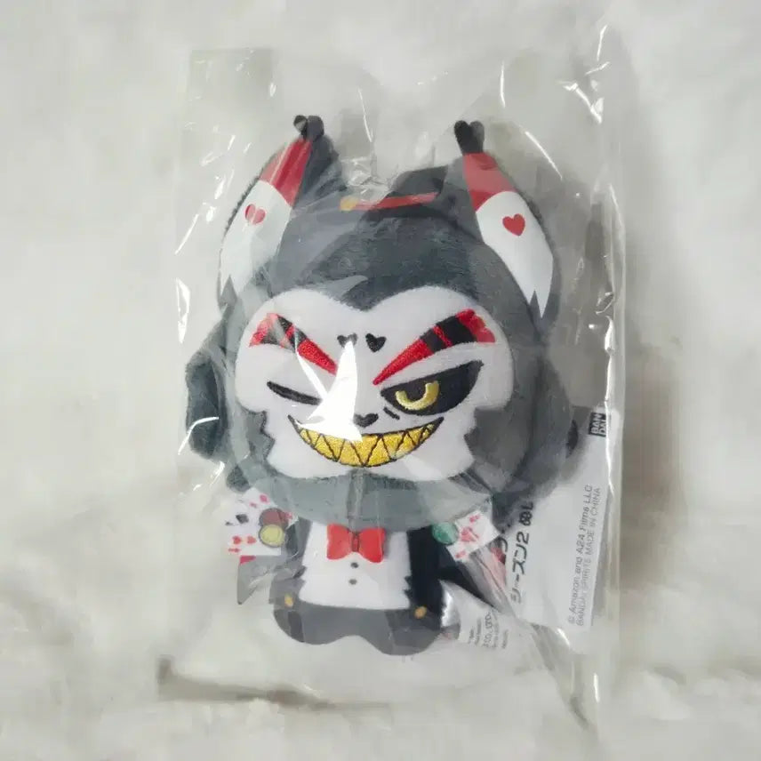 [BUNJANG] Hazbin Hotel Season 2 Banpresto Plush Doll Husk (Sealed) / 해즈빈 호텔/시즌 2 미개봉 반프레스토 누이 인형/허스크