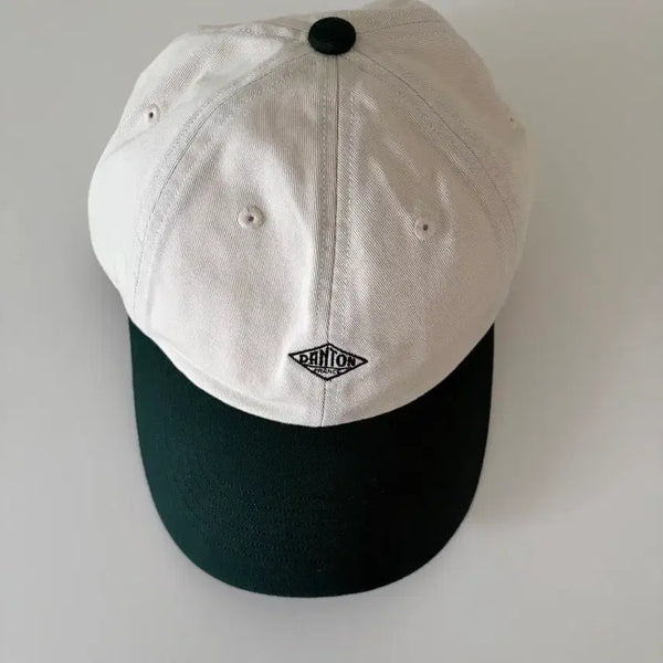 [BUNJANG] Dan-Ton 6-Panel Cotton Twill Cap Two-Tone Casual Hat / 단톤 6패널 코튼 트윌캡 투톤 캐주얼모자