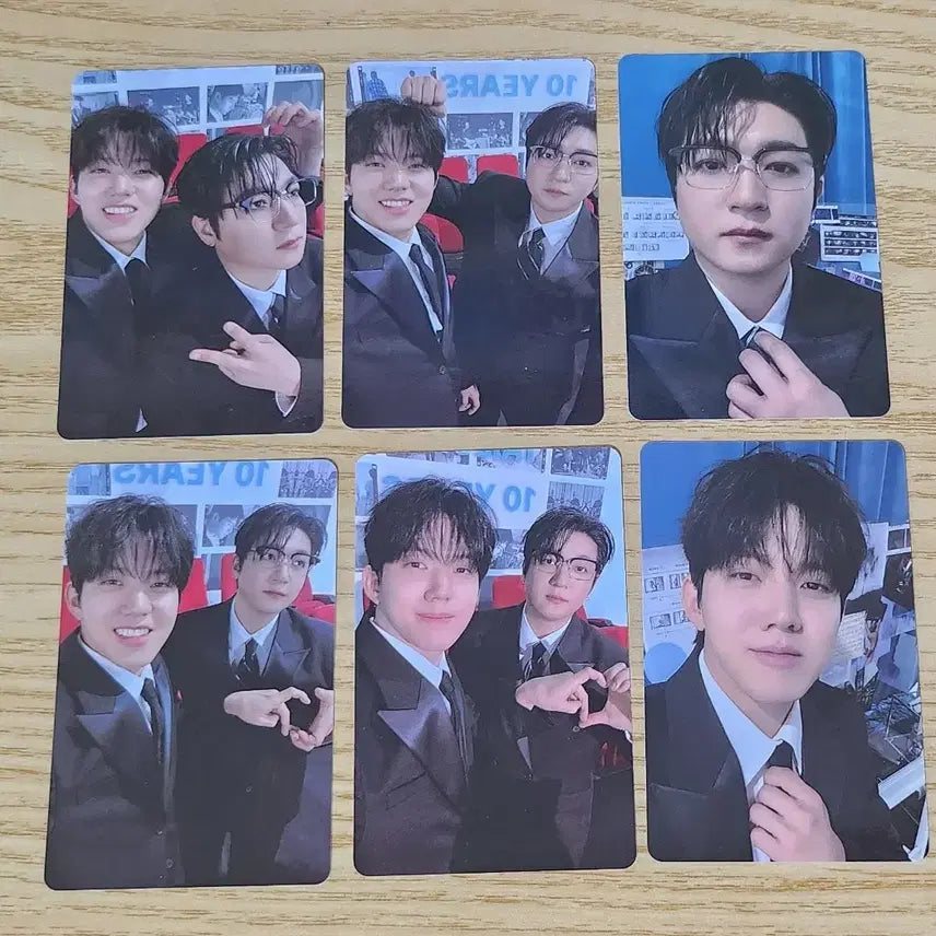 [BUNJANG] Day6 Decade Encore Concert Bundle Set Trading Cards Sungjin Dowoon / 일괄) 데이식스 데케이드 앙콘 트레카 성진 도운