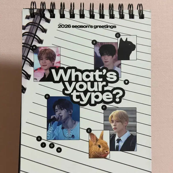 [BUNJANG] Yume SECHSKIES Sion 2026 Season's Greetings Photocard / 유메님 시온 2026 시즌 그리팅 시그 판매