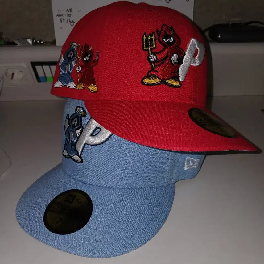 [BUNJANG] Palace New Era Fitted Cap (Blue) / 팔라스 뉴에라 핏티드 캡(파랑)