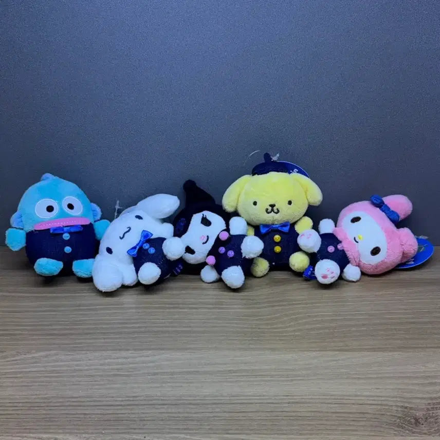 [BUNJANG] Sanrio Denim Doll Keyring (7 Types) / 산리오 데님 인형 키링 7종 시나모롤 헬로키티 마이멜로디 쿠로미 포차코