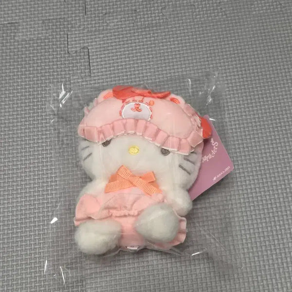 [BUNJANG] Nakayoshi Hello Kitty Plush Keychain / 타임세일 나카요시 헬로키티 인형키링