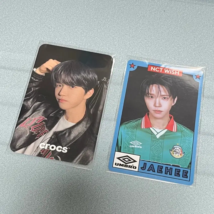 [BUNJANG] NCT WISH Jaehee Umbro Crocs Photocard Set / 엔시티위시 재희 엄브로 크록스 포카 양도 nct wish jaehee