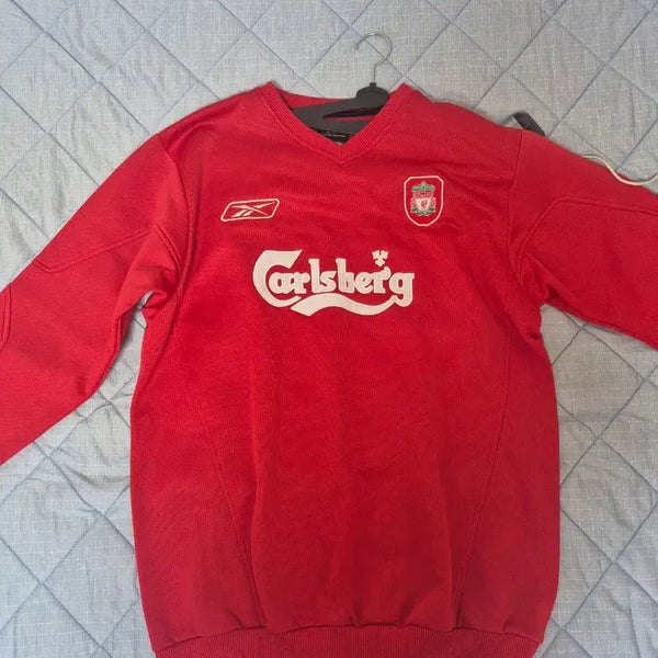 [BUNJANG] Reebok Liverpool Carlsberg Era Sweatshirt / 리복 리버풀 맨투맨