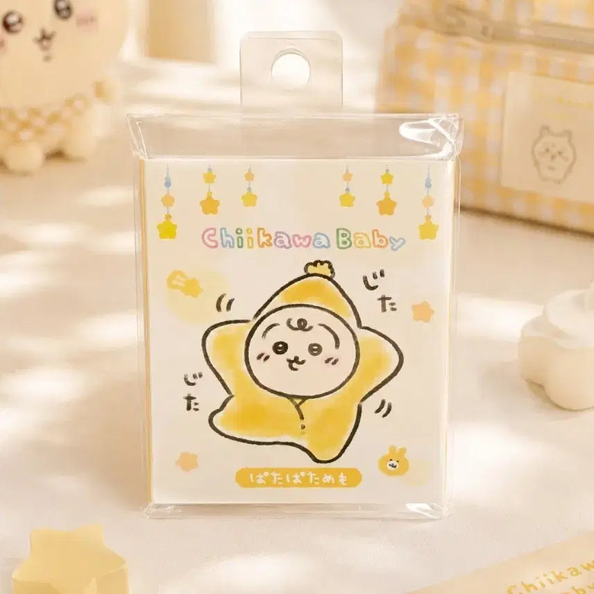 [BUNJANG] Chiikawa Baby Patapata Folding Memo Pad / 치이카와 베이비 파타파타 메모 접이식 메모지